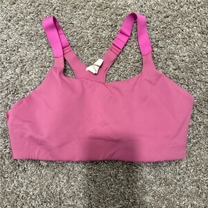 Pink Sports Bra